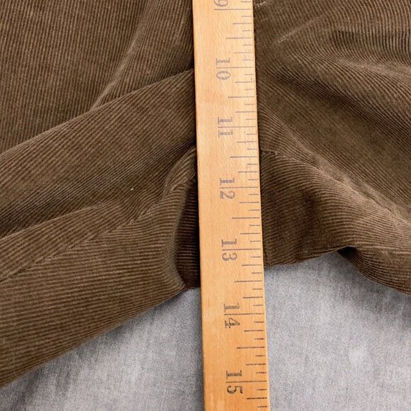 Lauren Ralph Lauren Pants Mens 36W x 30L Brown Corduroy Cotton Stretch 90s‎ VTG - Picture 6 of 12